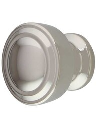 Menlo Park Ringed Cabinet Knob - 1 1/4" Diameter